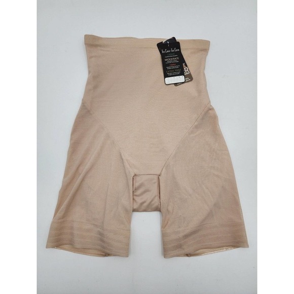 NWT TC Shapewear Style 4229 Wonderful Edge Firm Control Hi-Waist Thigh Slimmer M - Picture 1 of 7
